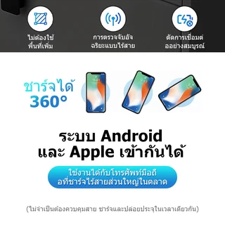 Sweven Home โต๊ะข้างเตียงอัจฉริยะ ตู้เก็บของทันสมัยเรียบง่ายมัลติฟังก์ชั่น ชาร์จไร้สาย พร้อมพอร์ตUSBไฟ3สีและลำโพงบลูทูธค