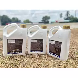 กลูโฟซิเนต -แอมโมเนียม15% (ตรานกยูงทอง) W/V SL - ขนาด 4 ลิตร ✅ สินค้าผลิตใหม่ ของแท้แน่นอน 💯