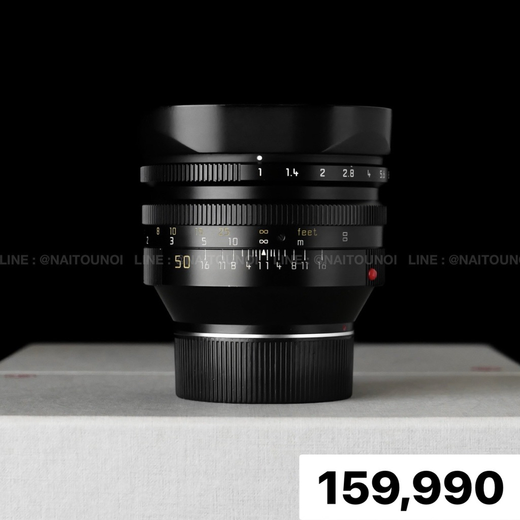 ( Used!! ) Leica 50 F1 V4 BIH Noctilux Black < Mint >