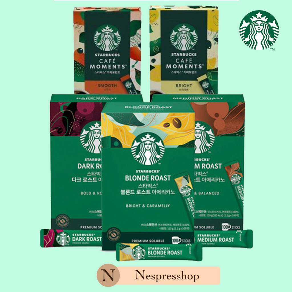 Starbucks Premium Soluble Instant Coffee กาแฟชนิดชงพร้อมดิ่ม