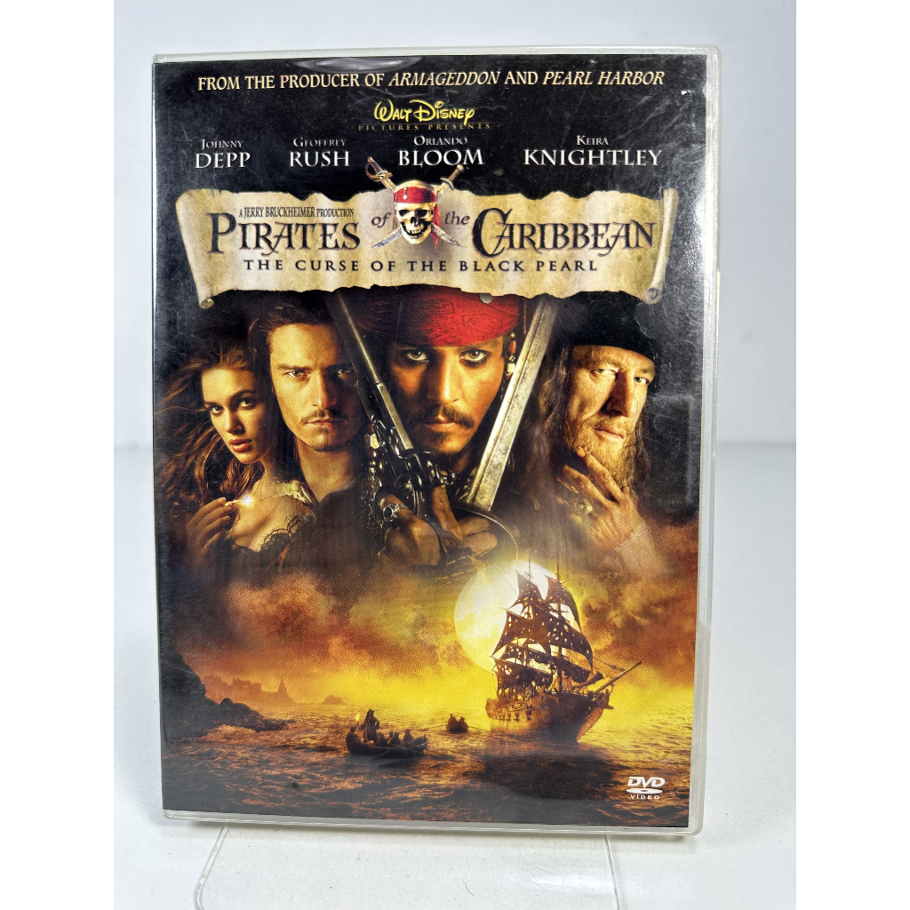 🏴‍☠️⚔️ Pirates of the Caribbean DVD ชุดสะสมสุดคลาสสิค! ⚔️🏴‍☠️