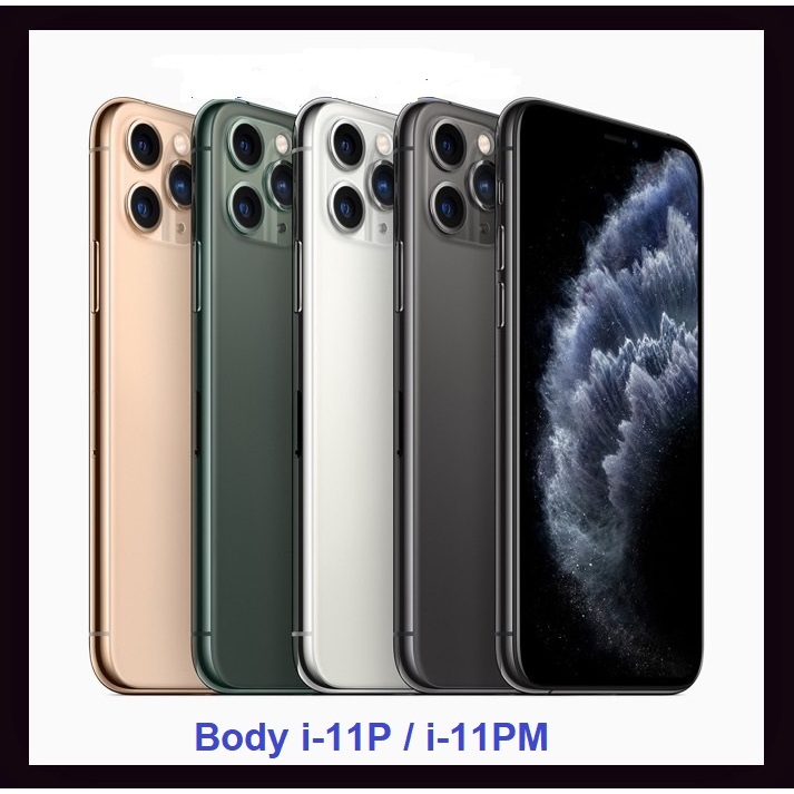 Body สำหรับเปลี่ยน Body i-11Pro / i-11Promax เคสกลาง+ฝาหลัง>>ฟรีชุดไขควง 1ชุด**พร้อมจัดส่ง – โปรปัง