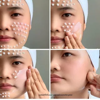 ไทยครีม ครีมนวดหน้า ข้าว hya ไฮยา ครีมนวดหน้าผิวแห้ง thaicream Rice Milk Facial Massage Cream สปา