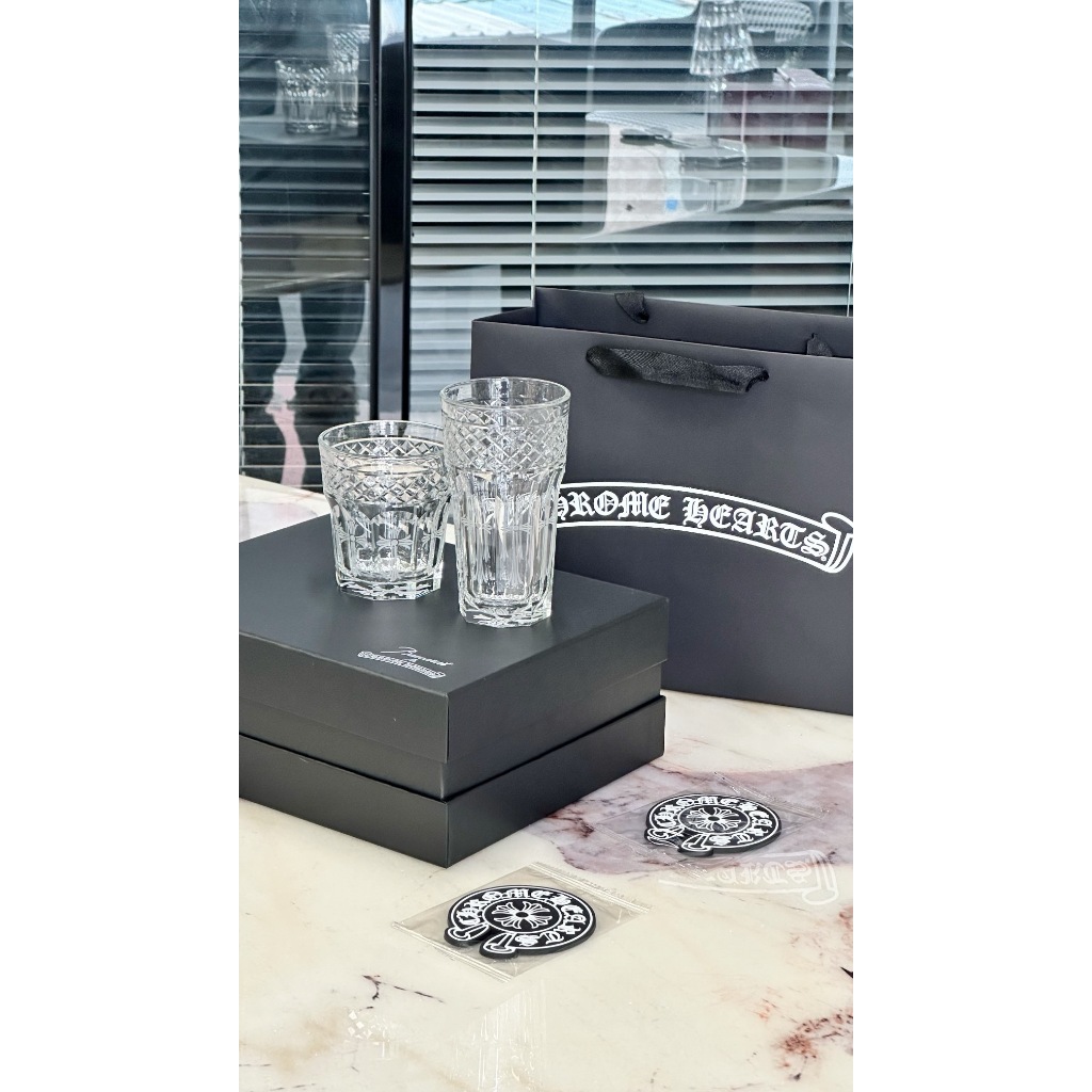 Chrome Hearts&Accarat Premium Crystal Glass Royal Glass Whiskey Glass