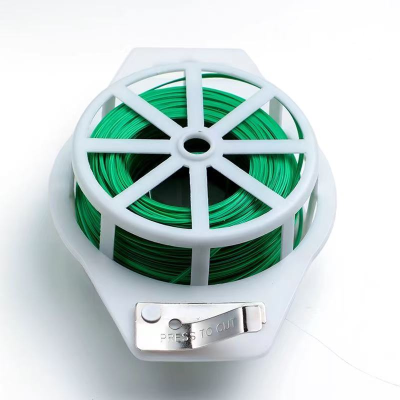 ลวดรัดต้นไม้ อเนกประสงค์ ลวดรัดกิ่งไม้ เนคไทน์ทำสวน ลวดมัดสายไฟหุ้มพลาสติก ยาว 20ม. 50ม.100ม. - รูปที่ 4