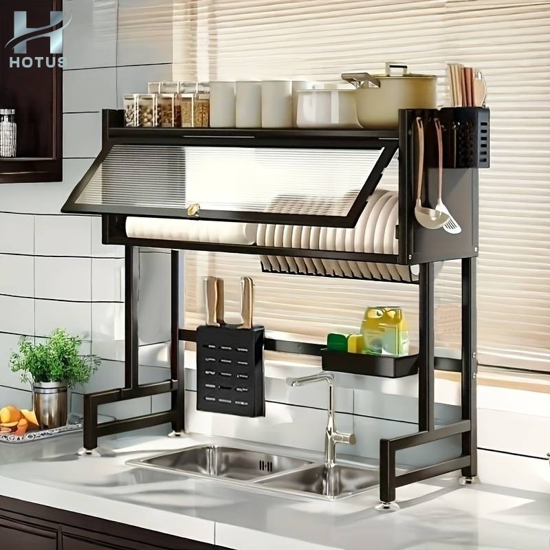 JIVARA ✨ชั้นวางเครื่องปรุงสแตนเลส แบบเลื่อนออก‼️ หลายขนาดให้เลือก📏 รับน้ำหนักดี💪 จัดเก็บง่าย+ประหยัด