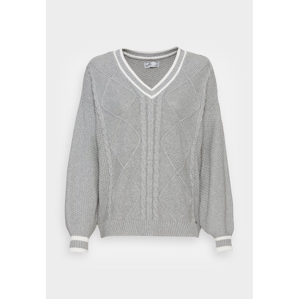 Sweater - grey แบรนด์ Hollister แท้ 💯