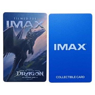 บัตรแข็ง IMAX Collectible Card How to Train Your Dragon 2025…