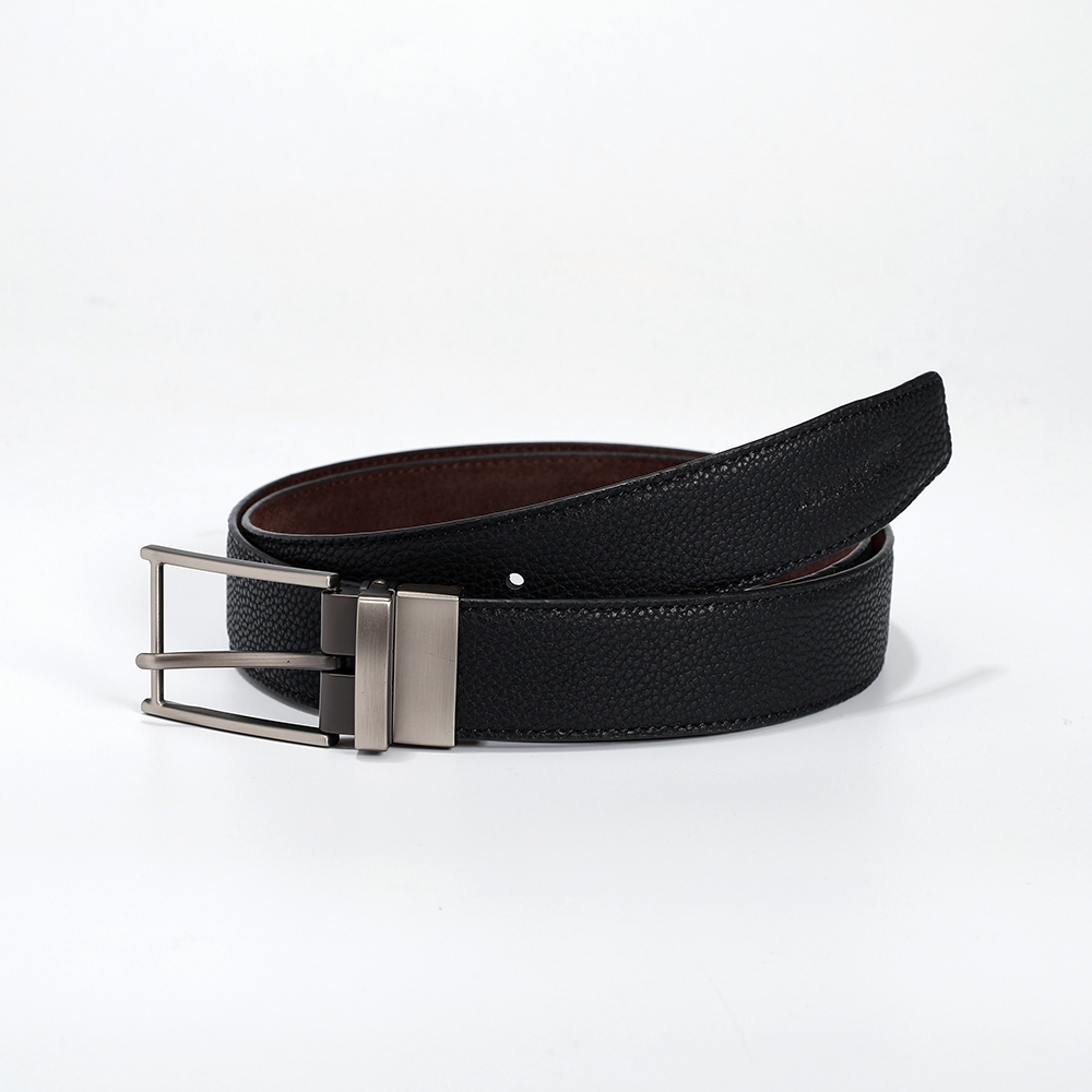 John Henry เข็มขัด หนังแท้ ผู้ชาย รุ่น JH F624MBTAC62 – สีดำ