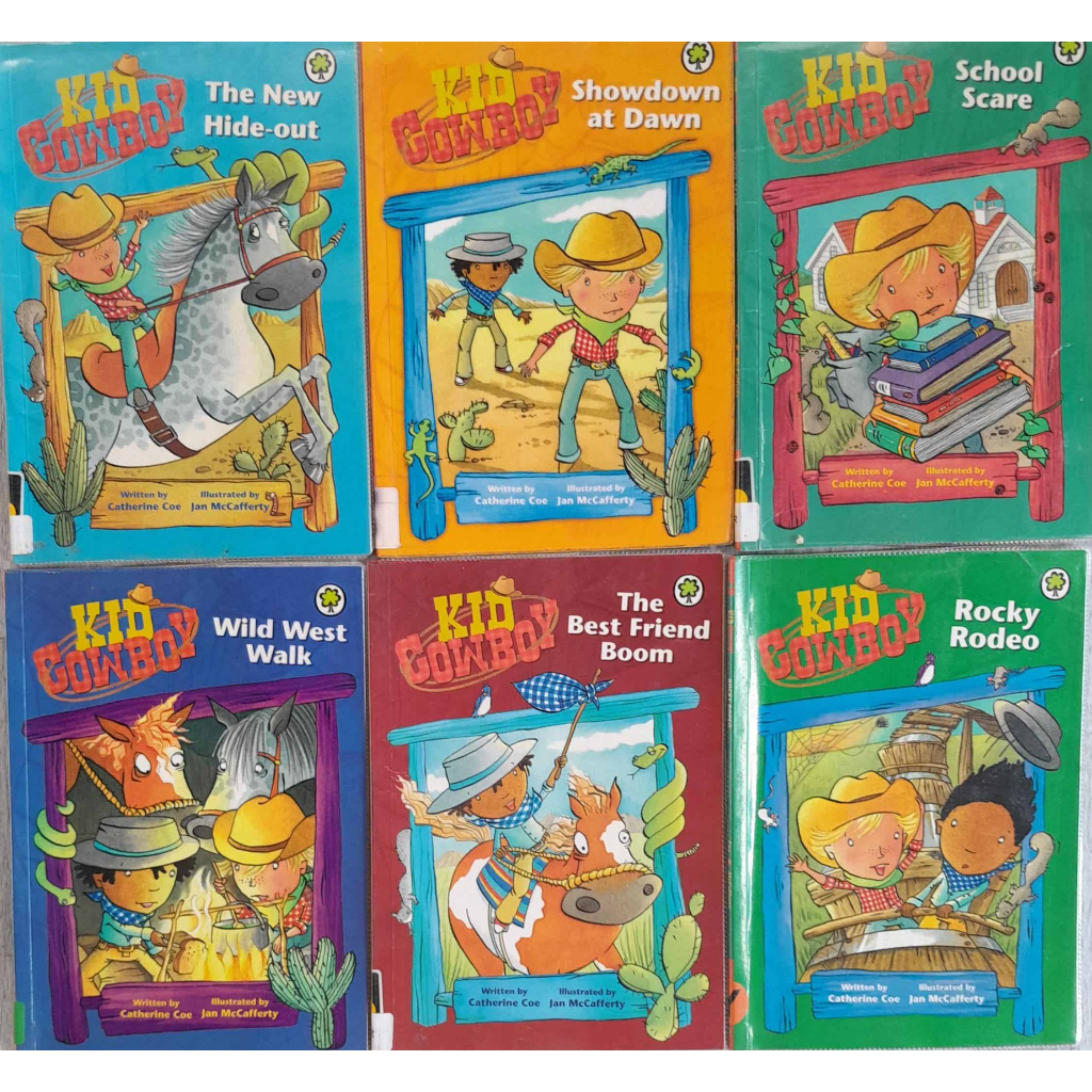 R6-9 Orchard Colour Crunchies Kid Cowboy หนังสือมือสอง ปกอ่อน นิทาน