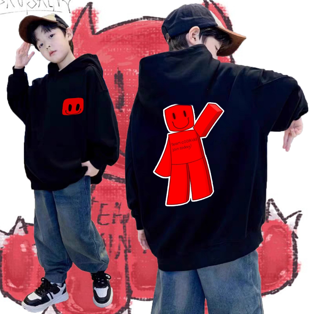 ทีม c00lkidd เข้าร่วมในวันนี้ Roblox， แฮกเกอร์, Forsaken， เสื้อผ้าเกมเด็กเล่น Hoodie