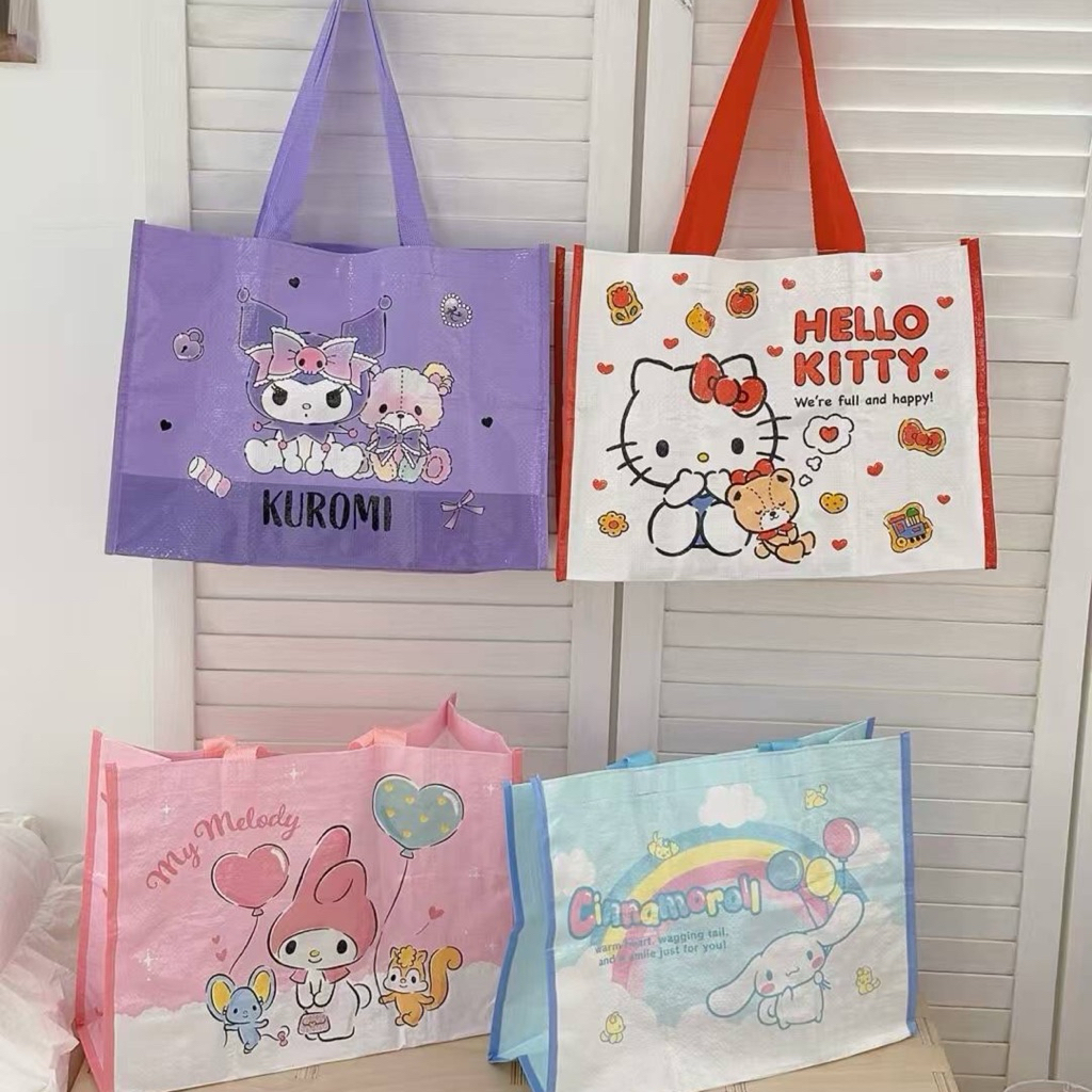 ถุงผ้า กระเป๋าผ้า Sanrio พกพาง่าย