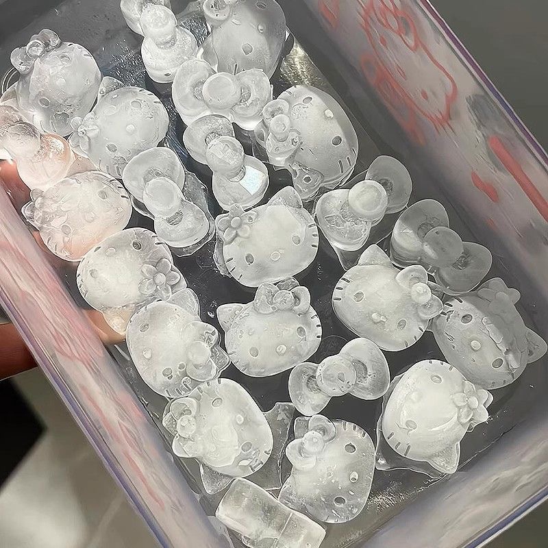 แบบใหม่ฤดูร้อน 2025🔥พิมพ์ลายคิตตี้ ถาดน้ําแข็ง ถาดซิลิโคน ซิลิโคนเกรดอาหาร ล้างง่าย ไม่ติดกลิ่น - รูปที่ 7