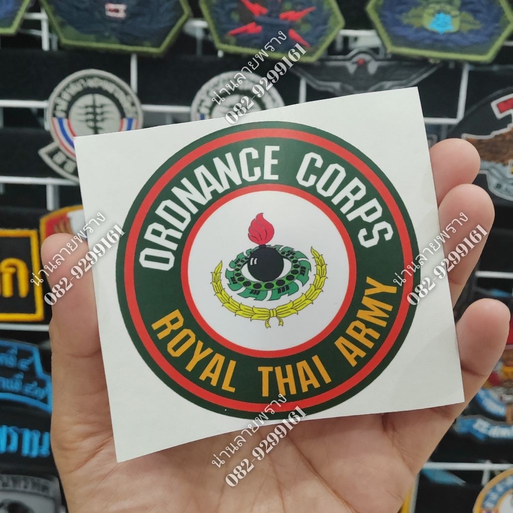 สติกเกอร์​เหล่าสรรพวุธ​ แบบกลม​