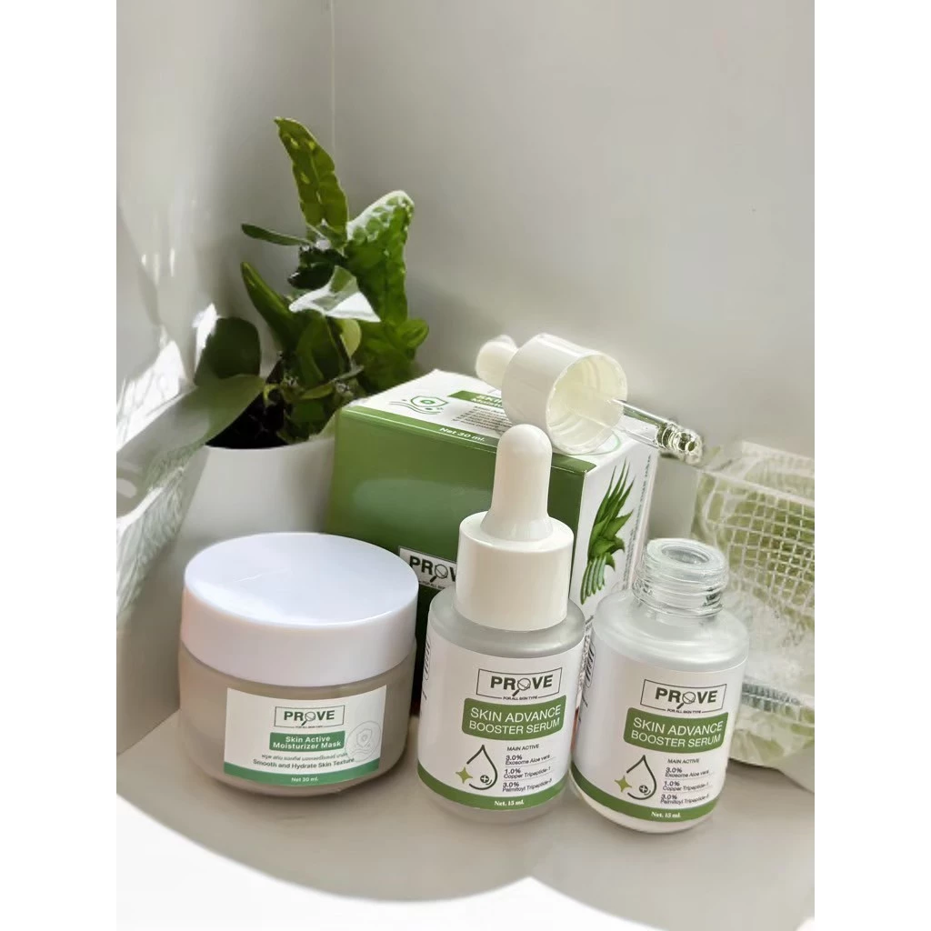 [Skin care duo set] สกินแคร์ เซรั่มบำรุงหน้า + ครีมบำรุงหน้า ผิวแลดูชุ่มชื้น อิ่มน้ำ พร้อมส่ง