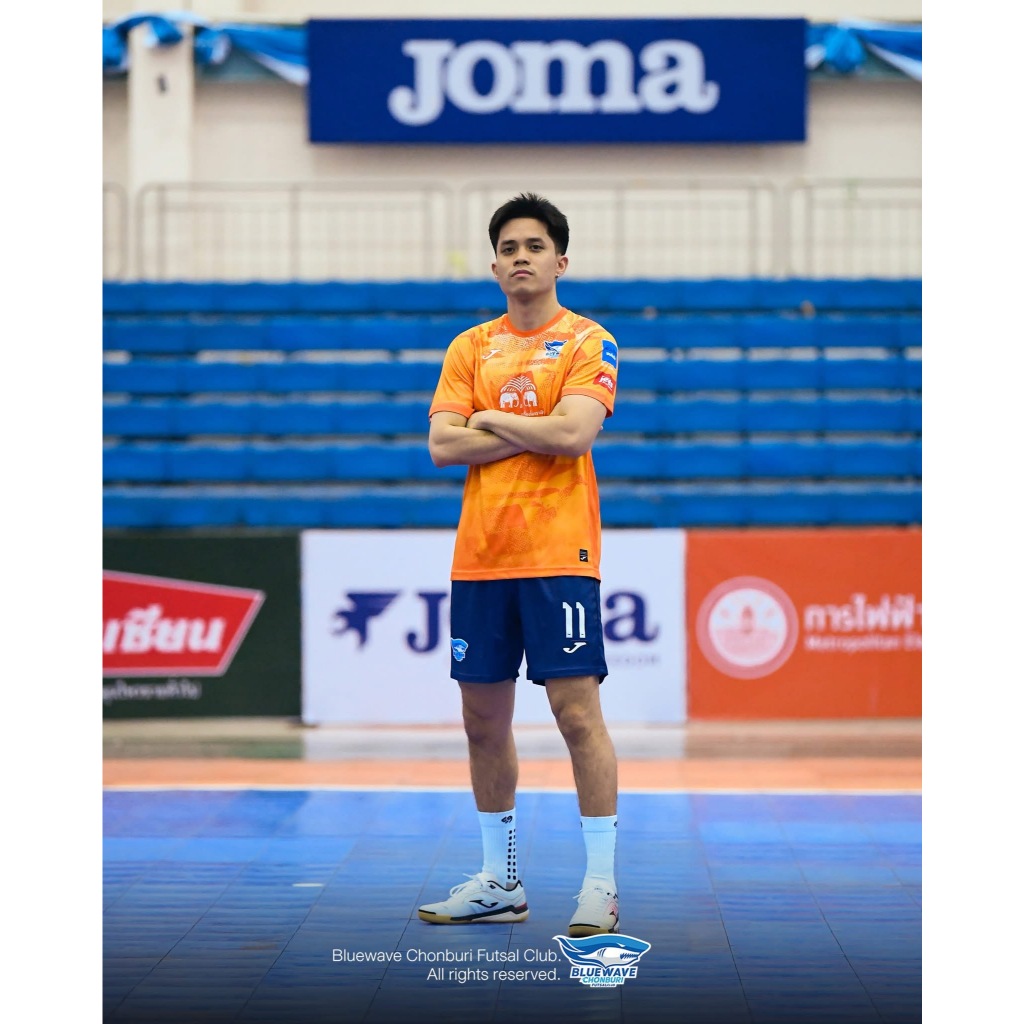 JOMA ของแท้ ! สโมสร บลูเวฟ ชลบุรี เสื้อซ้อม 2025 JOMA X BLUEWAVE CHONBURI TRAINING JERSEY 2025 ราคา ถูกที่สุด ดีลบีเคเค แกลเลอรีภาพที่ 7