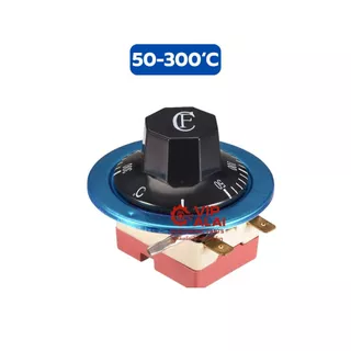 เตาอบ เทอร์โมสตัทเตาอบ ควบคุมอุณหภูมิ 50 - 300และ 30-110 องศา60-200 องศา16A 250V ไฟ220V อะไหล่เตาอบ