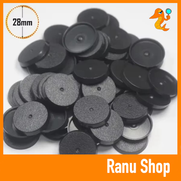 Base 28mm ฐานกลม 28 มม. สําหรับโมเดลจิ๋วและเกมกระดาน
