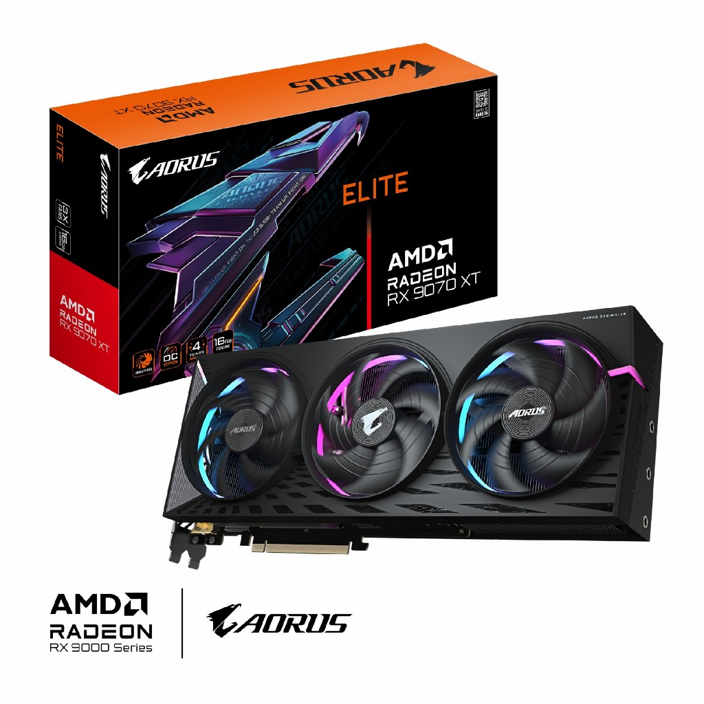 AORUS Radeon™ RX 9070 XT ELITE 16G