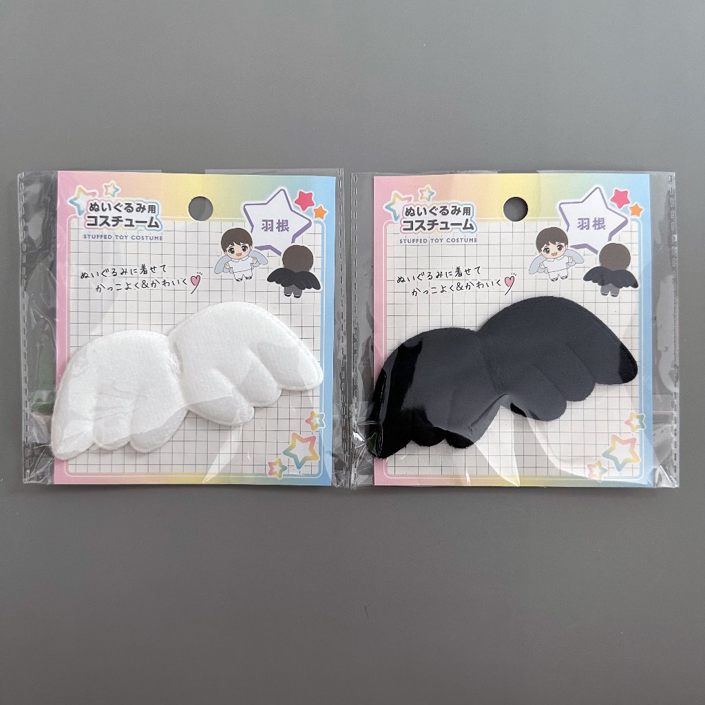 [พร้อมส่งในไทย] ปีกนางฟ้า ปีกเดวิล สำหรับตกแต่งตุ๊กตา ของแท้ 100% จากญี่ปุ่น