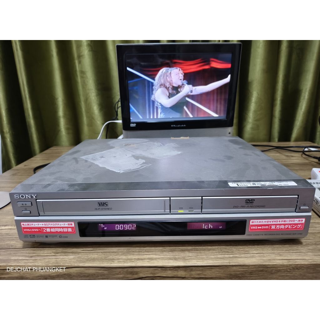 สินค้ามือ 2 Secondhand item SONY RDR-VD60 SONY VIDEO CASSETTE RECORDER/DVD RECORDER RDR-VD60 เครื่อง