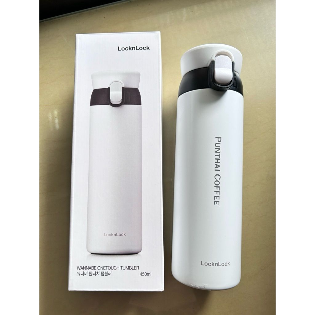 ☁️punthai x locknlock☁️ wannabe onetouch tumbler ความจุ 450ml