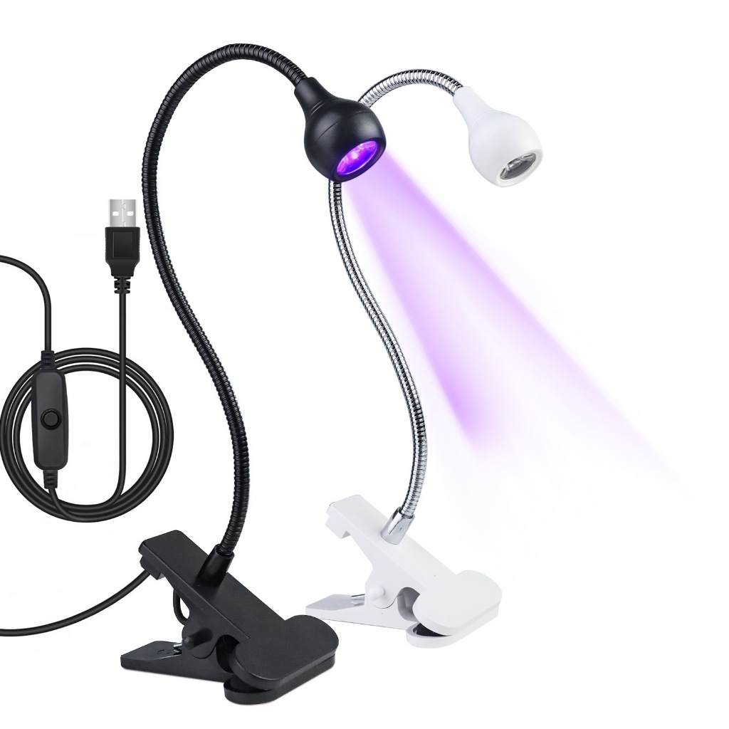 โคมไฟอบเล็บเจล ไฟฉายล็อคอะไหล่ เครื่องอบเล็บ LED 5W USB