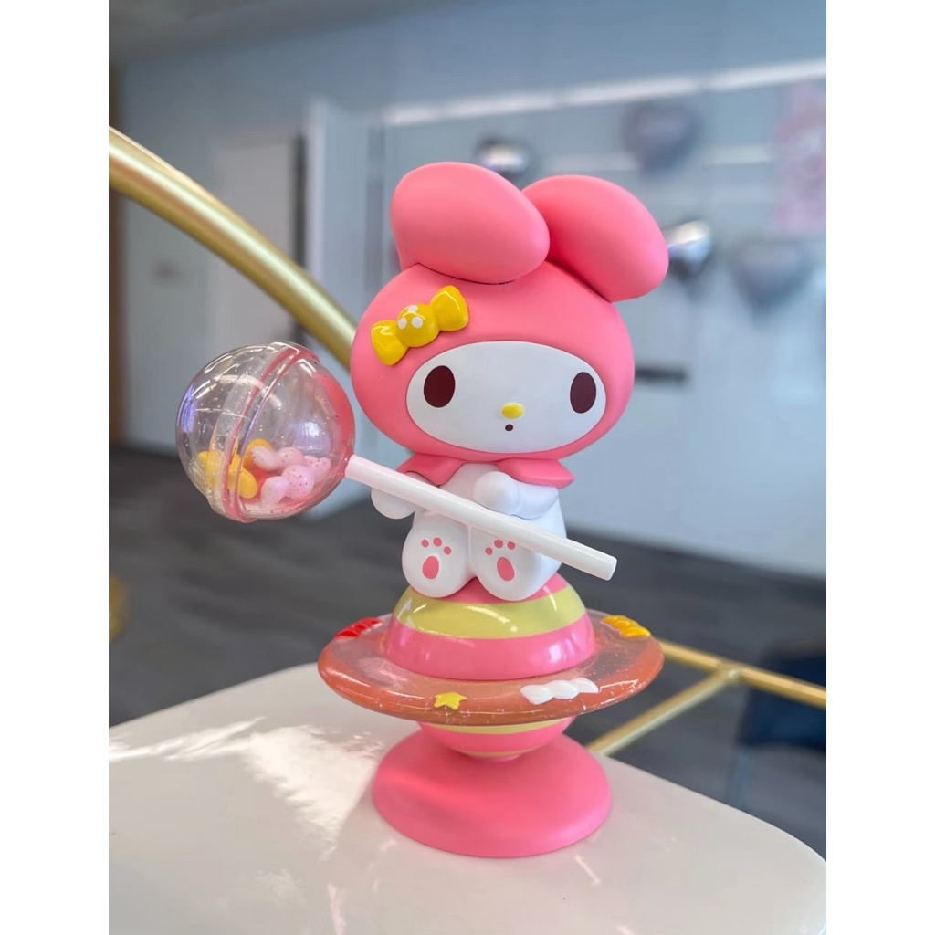 (พร้อมส่ง)แบบเช็คการ์ด กล่องสุ่มMy melodyคอลดSnack Planet