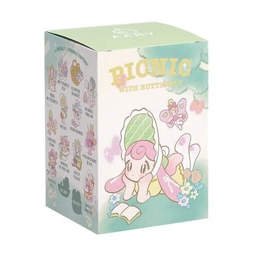 (สุ่ม/พร้อมส่ง🇹🇭) โมเดล AAMY Picnic With Butterfly Blind Box
