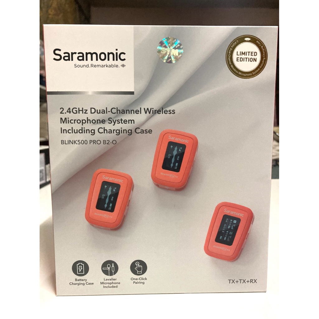 ไมค์wireless ไมค์ไลฟ์สดSaramonic BLINK500 PRO B2