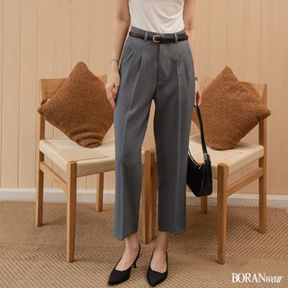 BORANwear – Mama’s Pants กางเกงแสล็คผู้หญิงทรงกระบอกเล็ก เอวสูง เนี้ยบสวยทุกมุม ใส่ทำงาน ใส่เที่ยว