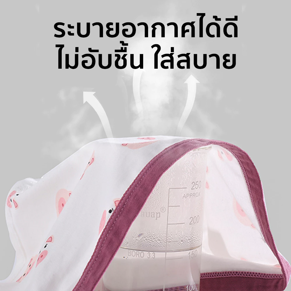 Patt mom กางเกงในเด็กผู้หญิง เซ็ต 4 ชิ้น ระบายอากาศได้ดี เหมาะสำหรับเด็กวัย 3-14 ปี ชุดชั้นในสําหรับเด็ก (GNKTZ4) thumbnail 5