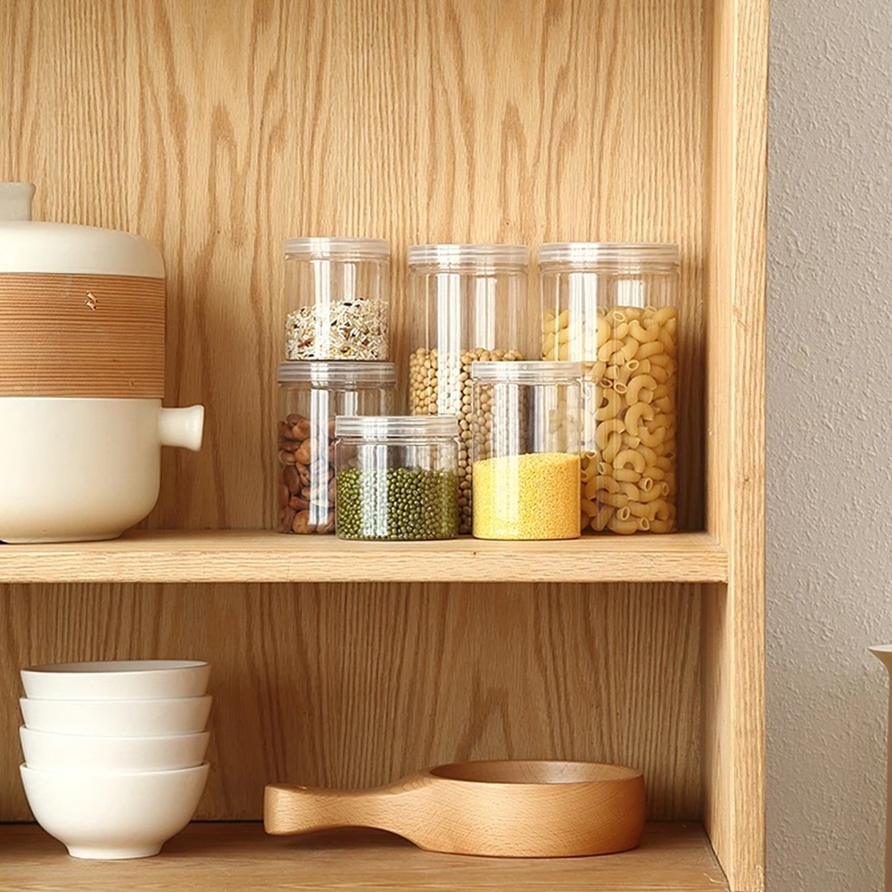 COZII พร้อมส่ง กระปุกพลาสติก PET + ฝาเกลียว เนื้อหนา Food grade (ฝาใส) 450 ml // มีราคาส่ง 40 ใบขึ้นไป - 6