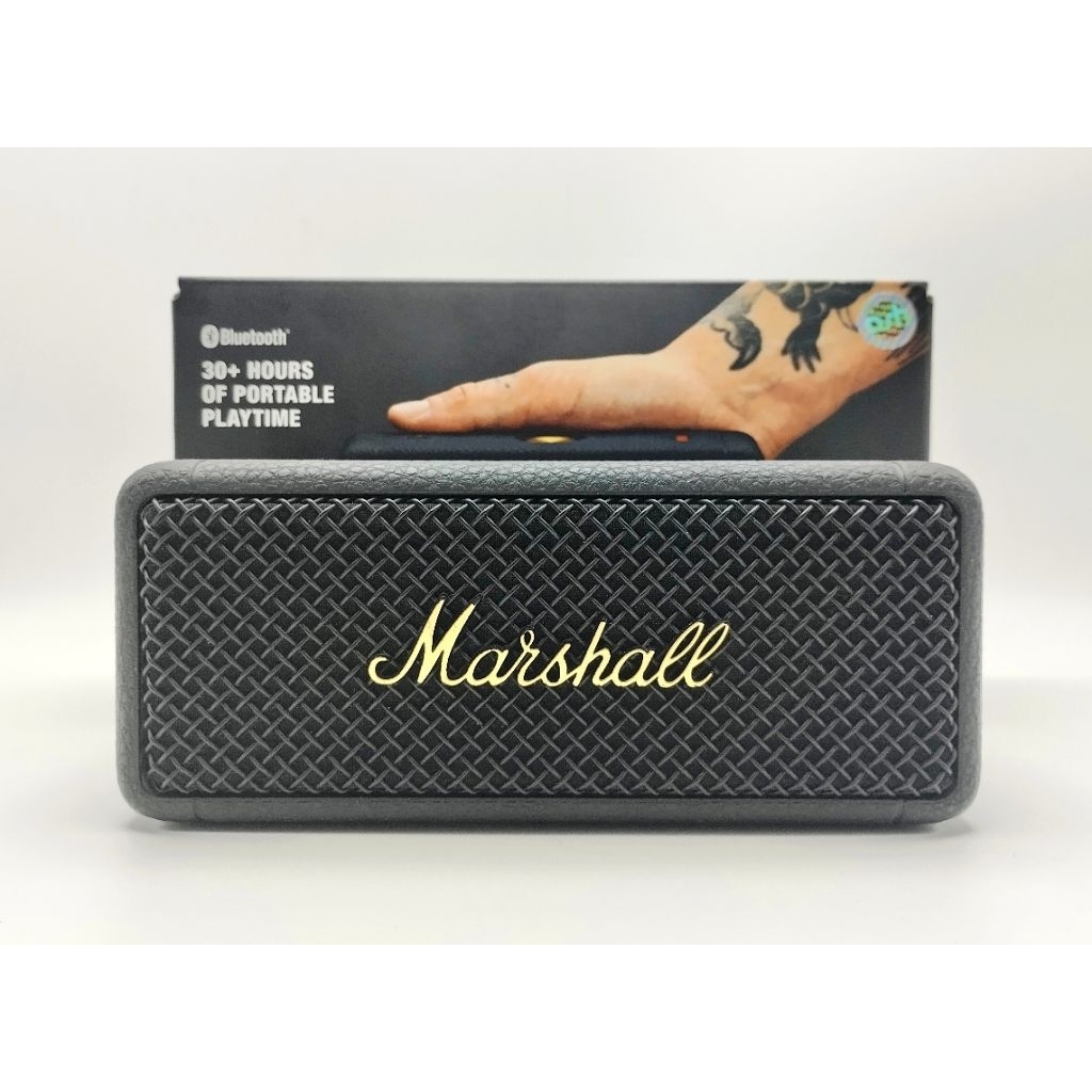 Marshall Emberton II Black and Brass มือสอง พิกัดบางพลี สมุทรปราการ