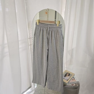 [ U34 ] WARA กางเกงขายาวผู้หญิง Cotton Spandex เอวยืด มีเชือก สบายพุง ใส่ทำงาน/เที่ยวl