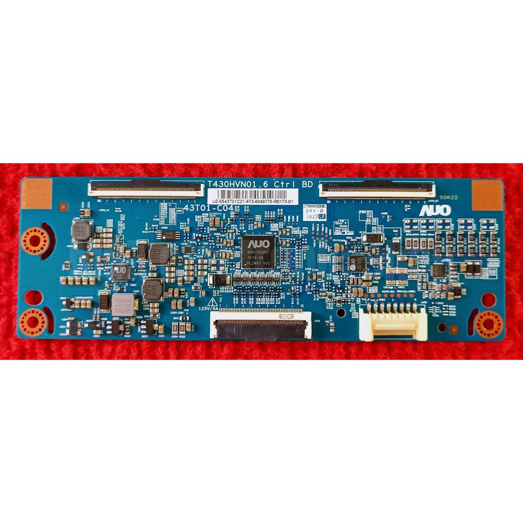 บอร์ดทีคอนทีวี SAMSUNG รุ่น UA43K5100AK,UA43J5100AK,UA43K5500AK,HG43AE690DK  พาส T430HVN01.6  AUO