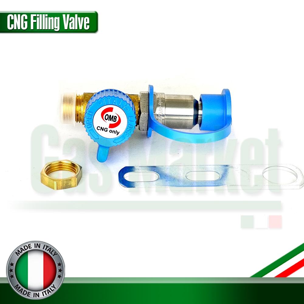 ชุดหัวเติมก๊าซ NGV / CNG ยี่ห้อ OMB แบบ ARGO NGV1 - OMB CNG FILLING VALVE ARGO NGV1