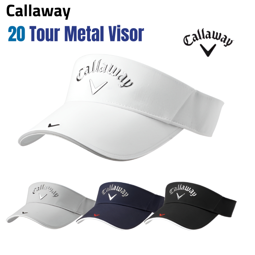 [🚚จัดส่งไว] Callaway 20 Tour Metal Golf Visor