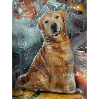 ตุ๊กตาหมอนน้องหมา ขนาด 60 cm. พิมพ์ลาย3Dสีคมชัดทั้งสองด้าน สินค้าพร้อมส่ง!!