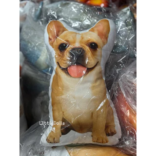 ตุ๊กตาหมอนน้องหมา ขนาด 60 cm. พิมพ์ลาย3Dสีคมชัดทั้งสองด้าน สินค้าพร้อมส่ง!!