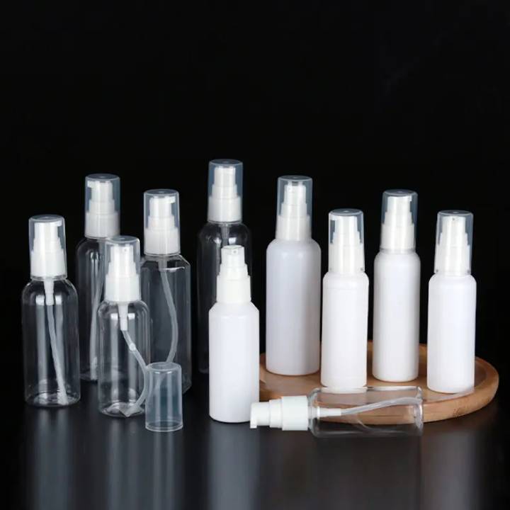 [COSS] ขวดสเปรย์พลาสติก สีขาวทึบ/สีใส 30 ml 50ml 100ml สำหรับน้ำหอม สเปรย์บำรุงผิว และของเหลว พร้อมส่ง ราคา ถูกที่สุด ดีลบีเคเค