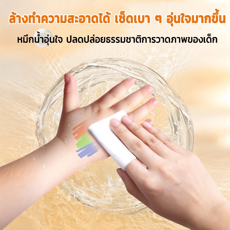 Kasimir ปากกาสีน้ำสำหรับเด็ก ปลอดภัย non-toxic สีสันสดใส ล้างออกง่าย เหมาะสำหรับวาดภาพและงานสร้างสรรค์ - รูปที่ 4