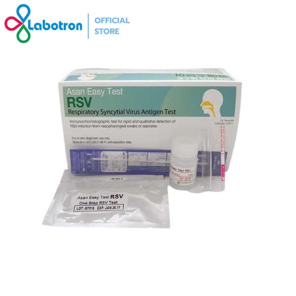 ชุดตรวจ Asan Easy Test RSV Strip