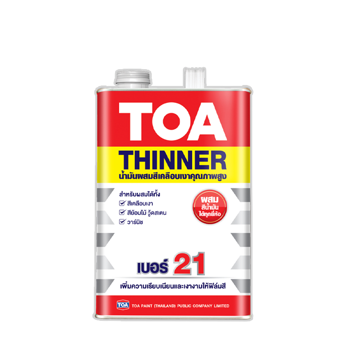 TOA ทินเนอร์เบอร์ 21 / 23 / 41 / 71 (1/4GL) ทีโอเอ |กระป๋อง| TTR Store - รูปที่ 2