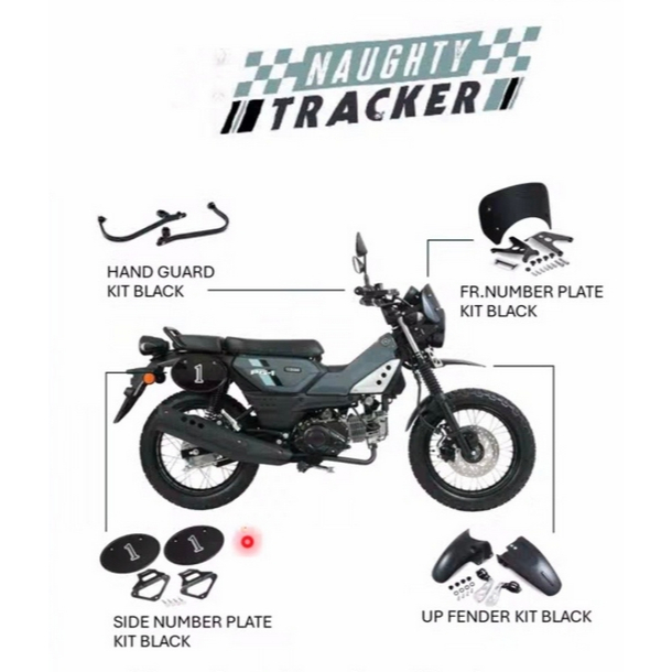 ชุด Naughty Tracker (อะไหล่แต่ง) YAMAHA PG-1 แท้เบิกศูนย์