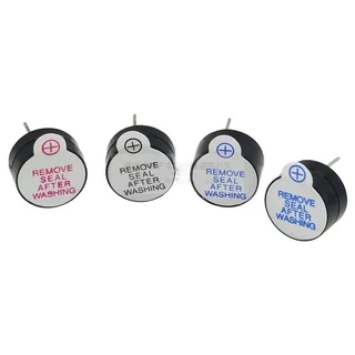 SFM-27 สีดำ/สีขาว DC3-24V Active Buzzer Electronics บัซเซอร์ ออด สัญญาณเสียงเตือน เสียงดังยาวต่อเนื่อง 3-24VDC L336