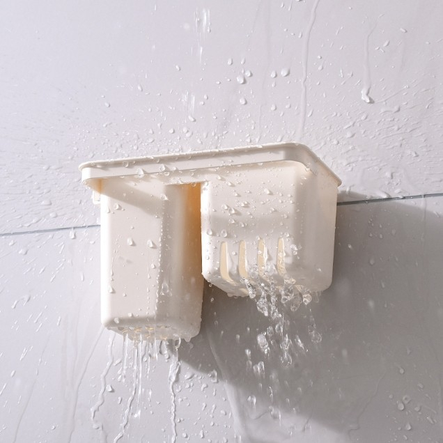 ที่เก็บอุปกรณ์ครัว ของใช้ ที่เก็บช้อน ตะหลิว ทัพพี ตะเกียบ มีรูระบายน้ำ ที่เก็บของ ทนทาน สวยเก๋ ดูดี ทันสมัย - รูปที่ 6