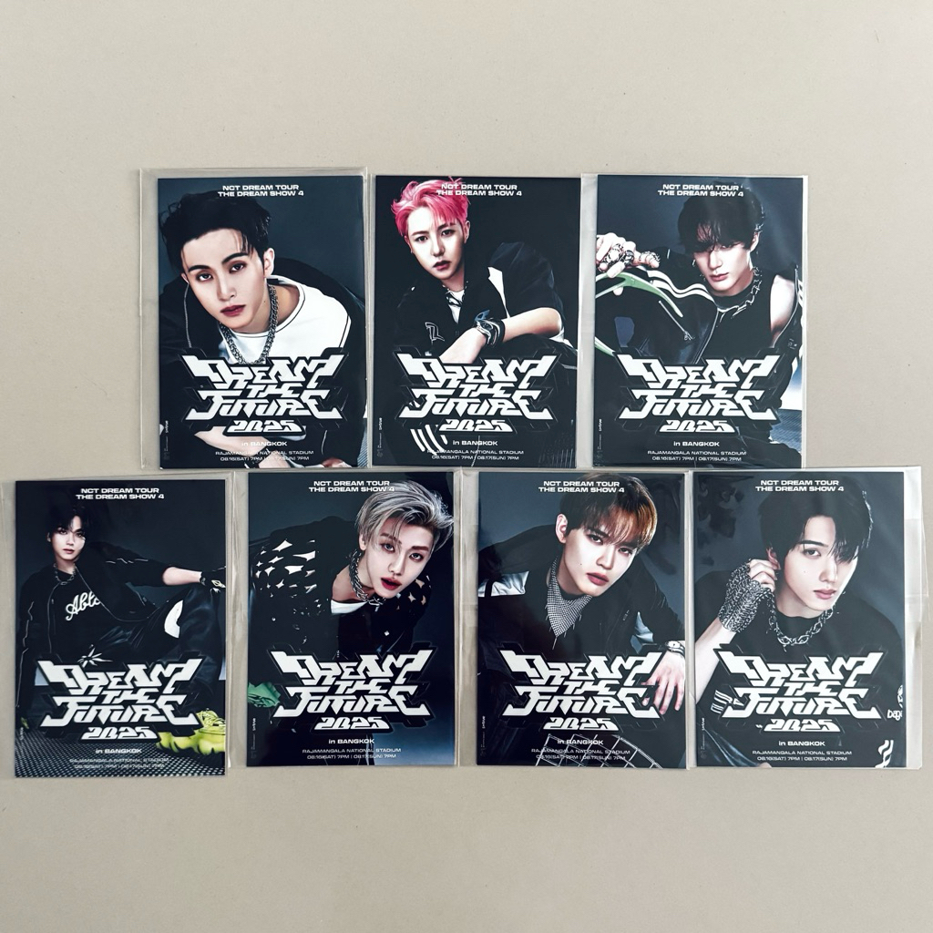 โปสการ์ด NCT DREAM - Set A, B THE DREAM SHOW4 in BKK💚