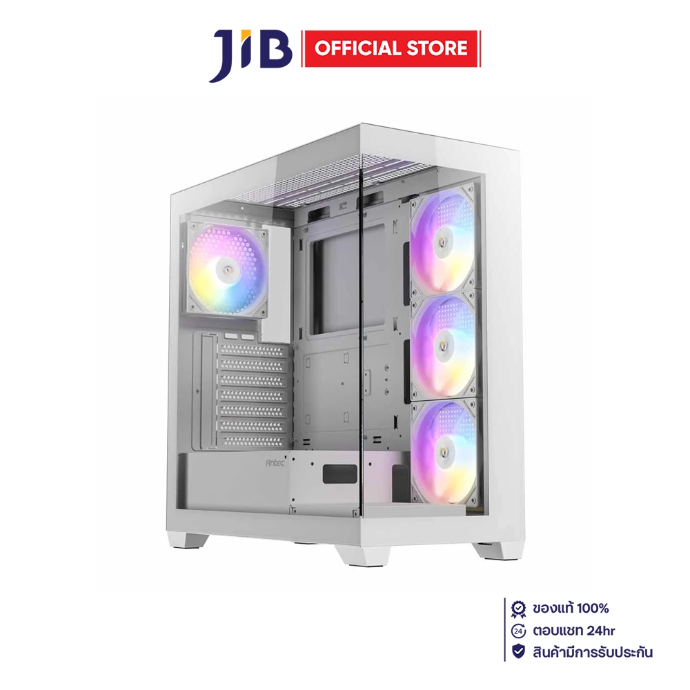 CASE (เคส) ANTEC CX300 RGB ELITE - WHITE ATX