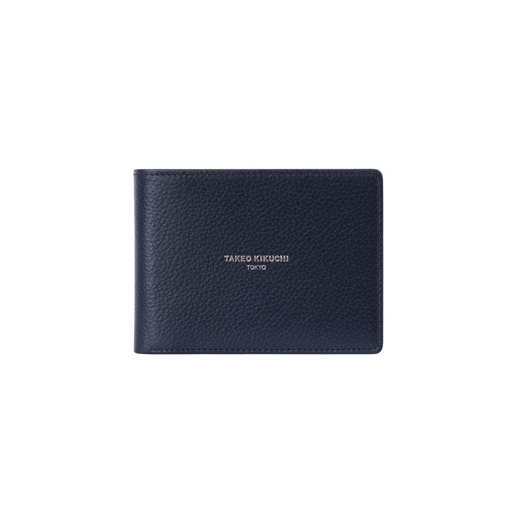 TAKEO KIKUCHI กระเป๋าสตางค์ใบสั้น GRAIN MAISON BI-FOLD WALLET